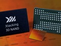 Logo trên chip bộ nhớ flash 3D NAND của YMTC. Ảnh minh họa SMCP