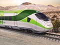 Brightline West có kế hoạch bắt đầu xây dựng tuyến tàu cao tốc giữa Los Angeles và Las Vegas. Ảnh Brightline West