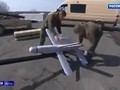 Các binh sĩ Nga chuẩn bị phóng UAV Lancet-3. Ảnh video Kênh 1 Nga. 