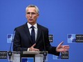 Tổng thư ký NATO Jens Stoltenberg. Ảnh Valeria Mongelli/Bloomberg