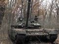 Xe tăng T-72B3M quân đội Nga. Ảnh TV Zvezda