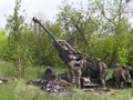 Quân đội Ukraine pháo kích bằng lựu pháo M777. Ảnh minh họa Military Ukraine.