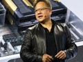 Jen-Hsun Huang, Chủ tịch kiêm CEO của Nvidia, công bố Nền tảng siêu máy tính EGX Edge tại Mobile World Congress Americas ở Los Angeles, California (Ảnh: Bloomberg)