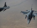 Các máy bay chiến đấu F-16IQ Iraq trong một cuộc diễn tập chiến đấu ngày 26/5/2019. Ảnh không quân Mỹ.