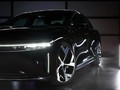 Nguyên mẫu xe Air Midnight Dream của công ty Lucid tại triển lãm ô tô IAA 2023 Munich. Đức. Ảnh Lucid