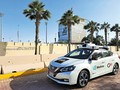Robotaxi WeRide đỗ trên một con phố ở Abu Dhabi, UAE đầu năm 2023. Ảnh ChinaDaily 