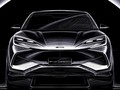 Mặt trước chiếc SUV điện BYD mới sắp ra mắt vào ngày 17/11. Ảnh Electrek