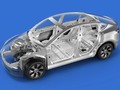 Khung gầm xe điện Tesla Model Y. Ảnh minh họa Interesting Engineering