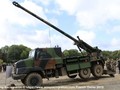 Pháo tự hành bánh lốp CAESAR cấu trúc 6x6 của quân đội Pháp. Ảnh Army Recognition.