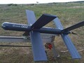 Máy bay không người lái (UAV) tự sát Dao mổ (Scalpel) do Cục thiết kế Vostok sản xuất. Ảnh TASS.