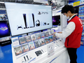 Một quầy hàng PS5 tại Tokyo, Nhật Bản (Ảnh: Nikkei Asia)