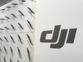 Logo của nhà sản xuất máy bay không người lái Trung Quốc DJI tại văn phòng công ty ở New York (Ảnh: Reuters)