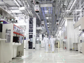 Nhà máy sản xuất chip của Samsung Electronics tại Pyeongtaek, Hàn Quốc. Ảnh: Reuters