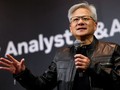 Jensen Huang, đồng sáng lập kiêm CEO của Nvidia Corp., phát biểu trong buổi họp báo vào ngày 21 tháng 5 năm 2025.