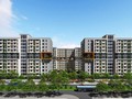 Phối cảnh dự án nhà xã hội tại ô đất ký hiệu CT3 thuộc khu đô thị mới Kim Chung.