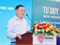 Ông Nguyễn Văn Đạt - Chủ tịch PDR tại đại hội đồng cổ đông sáng nay