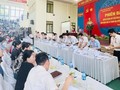Một phiên đấu giá đất tại Thanh Oai, Hà Nội vào tháng 8 năm ngoái