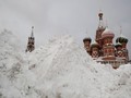 Nhiệt độ cuối tuần qua tại thủ đô Moscow, Nga là âm 15 độ C. Nguồn: Reuters