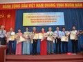ông Đặng Vũ Cảnh Linh, Trưởng ban Truyền thông và Phổ biến Kiến thức - Liên hiệp các Hội KHKTVN phát biểu tại buổi lễ  