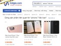 iPhone 7 hàng nhái rao bán trên vatgia.com. Ảnh chụp màn hình.
