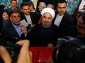 Ông Hassan Rouhani bỏ phiếu tại điểm bầu cử Ershad