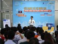 Ông Trần Nguyên Vũ chia sẻ tại workshop.