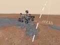 Robot thăm dò sao Hỏa Curiosity.
