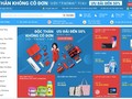 Một phần giao diện website Tiki.vn - Ảnh chụp màn hình