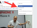 Facebook phiên bản web hiện không còn tuỳ chọn xoá bài đã đăng. Ảnh chụp màn hình.