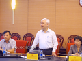 Ông Phan Thanh Bình – Chủ nhiệm Ủy ban VHGDTTN&NĐ của Quốc  hội chủ trì cuộc họp với Bộ GD&ĐT