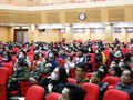 Sinh viên Trường Đại học Y Hà Nội vẫn tiếp tục đi học và được truyền thông đầy đủ về dịch nCoV 2019 để sẵn sàng hỗ trợ các bệnh viện khi cần (ảnh: Quốc Đạt)