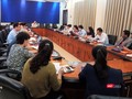 Ban Chỉ đạo phòng, chống dịch COVID-19 Trường Đại học Y Hà Nội họp, dưới sự chủ trì của GS.TS. Tạ Thành Văn -  Hiệu trưởng Trường Đại học Y Hà Nội, Trưởng Ban Chỉ đạo.