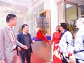 Cắt băng khánh thành Đơn vị Xét nghiệm Kỹ thuật cao của Bệnh viện Đại học Y Hà Nội