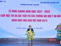 Chủ tịch Quốc hội Vương Đình Huệ phát biểu