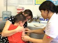 Tiêm vaccine Tiêm chủng mở rộng cho trẻ rất có ý nghĩa để ngăn ngừa dịch bệnh 