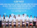Trường Đại học Y Hà Nội gặp mặt các “anh tài” vừa được tuyển thẳng