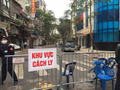 Khu vực cách ly các trường hợp nghi nhiễm COVID-19 tại cộng đồng