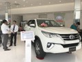 Fortuner tại một đại lý Toyota ở quận Bình Thạnh, TP HCM. 