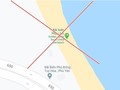 Bãi biển ở TP. Tuy Hòa (Phú Yên) Google Maps lại chú thích sai nghiêm trọng thành "sandy South China Sea beach" (ảnh chụp lúc 17h35)