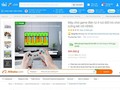 Mẫu máy GameStation được bán trên Tiki (hình trên) và bán trên Alibaba (hình dưới)