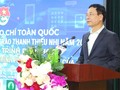 Bộ trưởng Nguyễn Mạnh Hùng phát biểu tại Lễ trao giải thưởng toàn quốc các báo Đoàn thanh niên