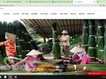 Giao diện website bentretourism.vn. (Ảnh: Đ. Cử)