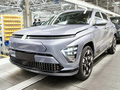 Mẫu xe điện hoàn toàn mới 2024 Kona Electric tại nhà máy Hyundai Motor Manufacturing Czech.