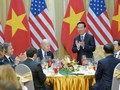 Chủ tịch nước Võ Văn Thưởng chủ trì chiêu đãi trọng thể Tổng thống Hoa Kỳ Joe Biden đang thăm cấp Nhà nước tới Việt Nam - Ảnh: VGP/Nhật Bắc