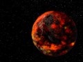 Đại dương magma và lớp vỏ đá đầu tiên trên bề mặt Mặt Trăng. Ảnh: Sci-News