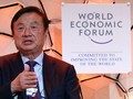 CEO, nhà sáng lập Huawei - ông Nhậm Chính Phi phát biểu tại cuộc họp thường niên lần thứ 50 của Diễn đàn Kinh tế Thế giới (WEF) ở Davos, Thụy Sĩ, ngày 21/1/2020.