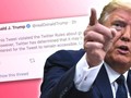 Mặc dù kêu gọi người biểu tình "về nhà" nhưng ông Trump đã nói thêm rằng ông yêu mến họ. Ảnh: BBC