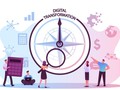 Quá trình chuyển đổi số đang diễn ra rộng rãi, với đại đa số các công ty - cả cũ và mới đều đang nỗ lực tiến hành. Ảnh: IT Pro