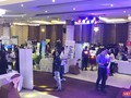 Quang cảnh không gian trưng bày tại Ngày hội khởi nghiệp sáng tạo Đà Nẵng