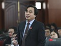 Ông Tô Văn Hùng - Giám đốc Sở TN&MT TP Đà Nẵng phát biểu tại kỳ họp HĐND TP Đà Nẵng